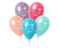 Cats balloon, 12"/ 5 pcs